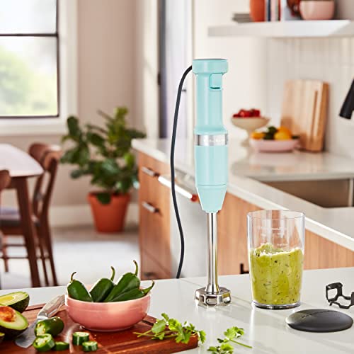 Variable Speed Corded Hand Blender (Ice Blue)