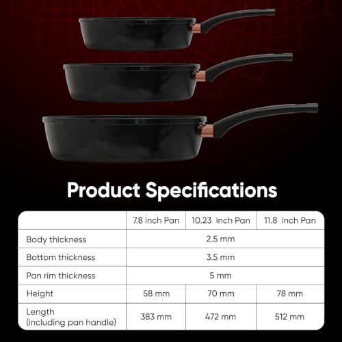 10" Non Stick Frying Pan (Titanium Coating)