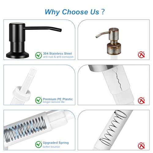 Soap Dispenser for Kitchen Sink