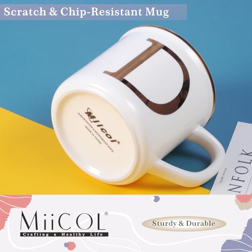 Ceramic Coffee Mug 16 oz (Letter D Mug)