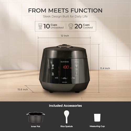 High Pressure Rice Cooker (Black)
