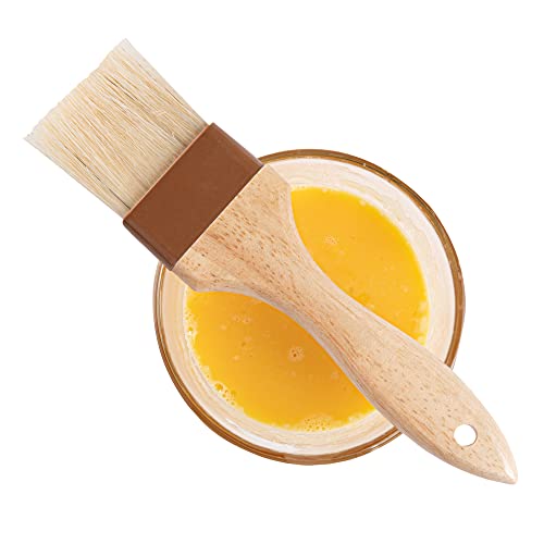 Pastry Tek 1 Boar Bristles Pastry Brush (8 3/4")