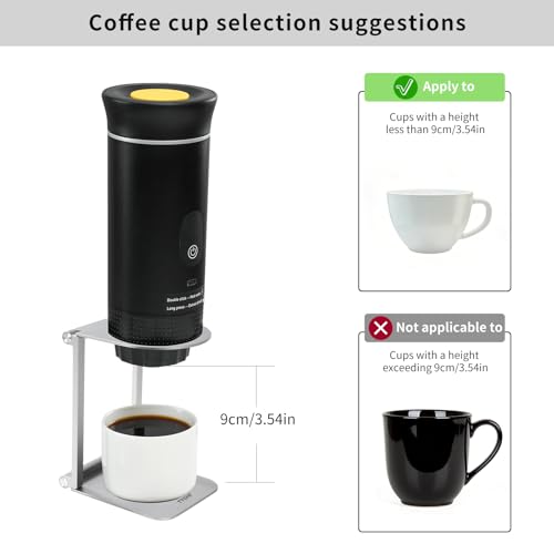Pour Over Coffee Maker Stand (Sliver / Round)