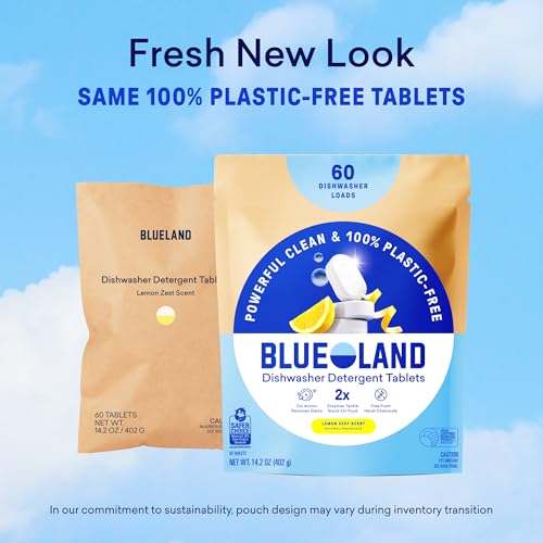 100% Plastic Free Dishwasher Detergent Tablets