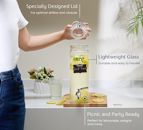 Glass Drink Dispenser