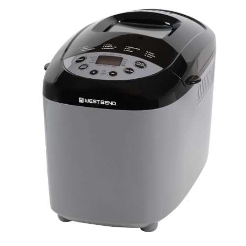 Hi Rise Bread Maker Machine Programmable 12 Programs Including Gluten Free & 3 Loaf Sizes and Crust Colors with Traditionally