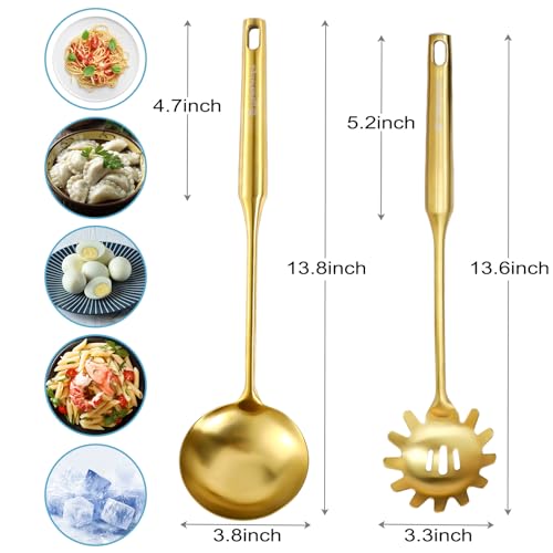 Gold Soup Ladle