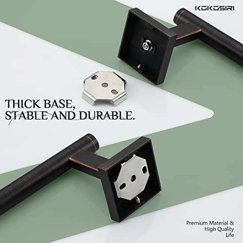 Bathroom Towel Bar Hand Towel Holders Wall Mount Toilet Kitchen Cabinet Paper Holder Stainless Steel Bath Accessories Oil Rubbed Bronze (Oil Rubbed Bronze / 1 Pack)