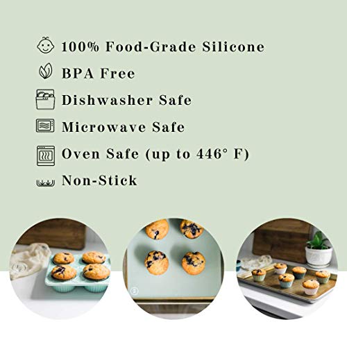 Reusable Silicone Baking Cups Gift Set Bundle (Gift Set)