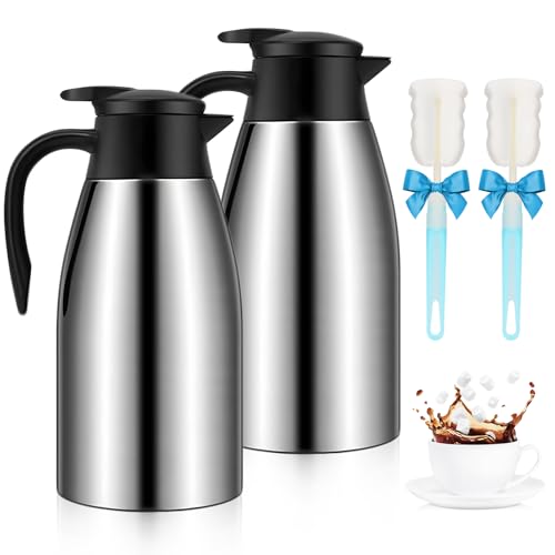 70oz Thermal Coffee Carafe (Silver+Silver)