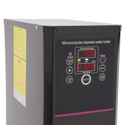 Step Heating Commercial Hot Water Dispenser (20L/5.28gal-3000W / Black)