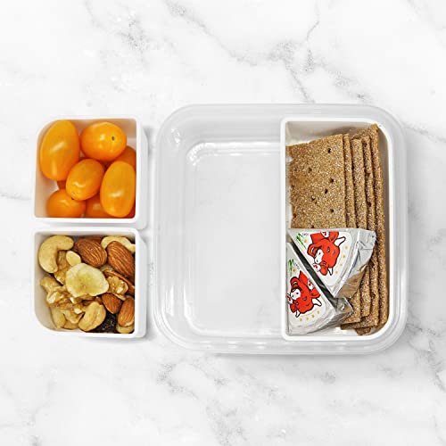 3 Compartment Snack Container