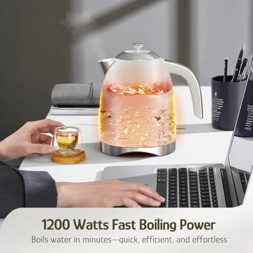 Electric Water Kettle 1.7 Liters (Pearl White)