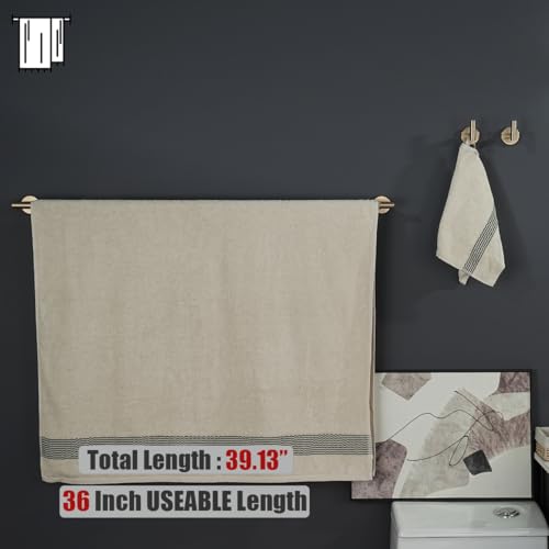Champagne Bronze Bath Towel Bar (Champagne Bronze / 39 Inch)