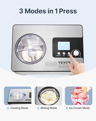 Automatic Ice Cream Maker with Built (Horizontal)