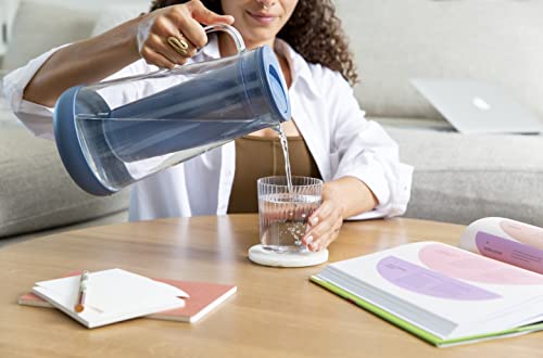 Home Water Filter Pitcher (Stormy Blue)