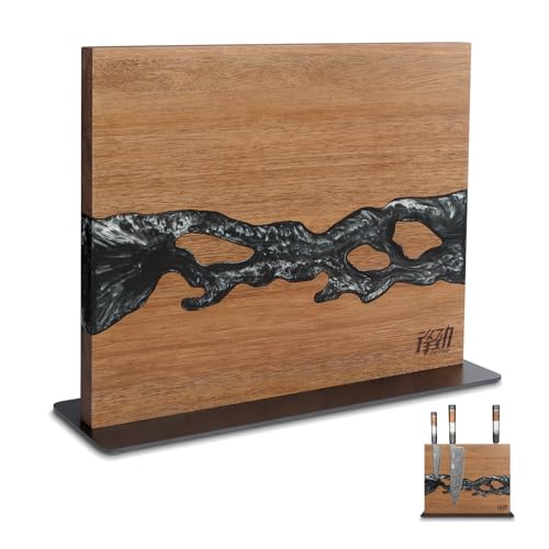 Magnetic Knife Block (Black White)
