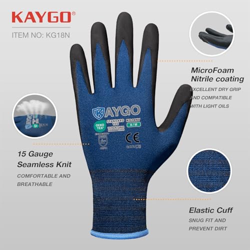 Safety Work Gloves (3 Count)