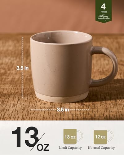 Milkyway Coffee Mugs of 4 (Milkyway-Multi-color / 4 Count (Pack of 1))