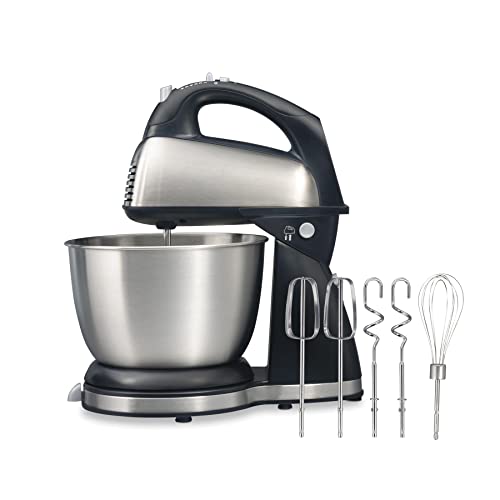 Classic Stand and Hand Mixer (Black/Stainless / 290 Watts Peak Power)