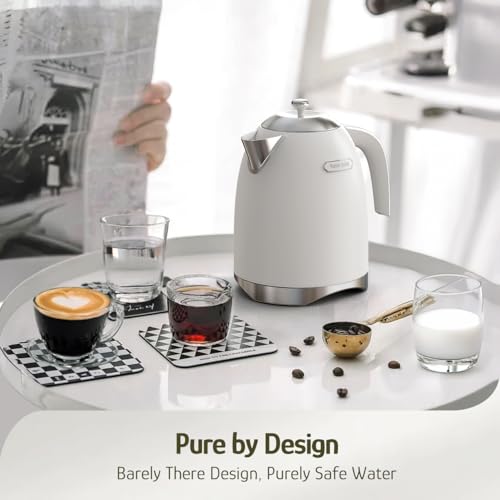 Electric Water Kettle 1.7 Liters (Pearl White)