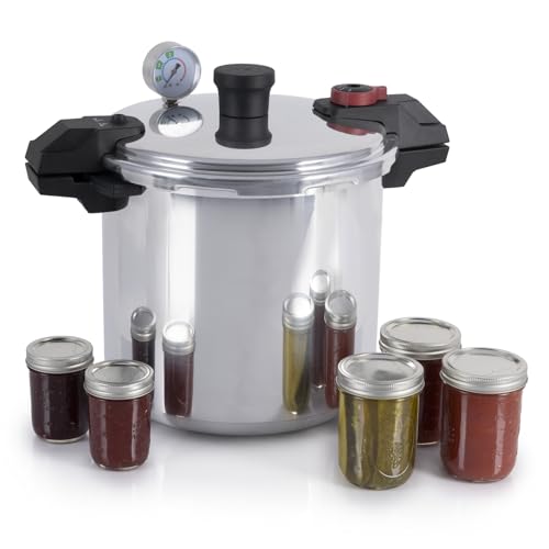 22 Quart Aluminum Pressure Canner (Pressure Canner / 22 Quarts)