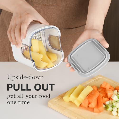 Multifunctional Vegetable Chopper White (Cube / White)