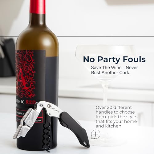 HiCoup Wine Opener (Classic Black / Thin)