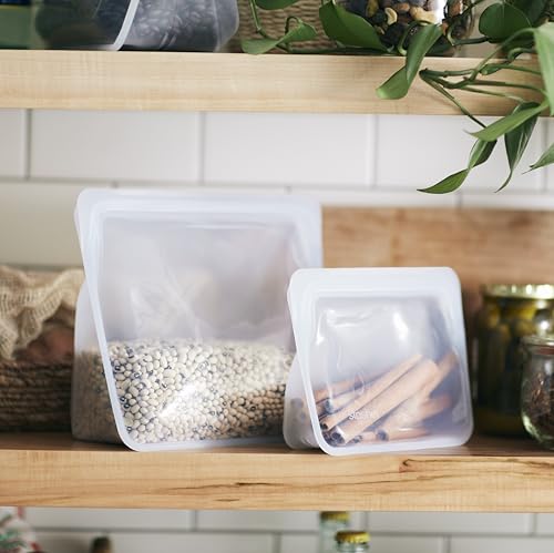 Silicone Reusable Storage Bag (Clear / Mini)