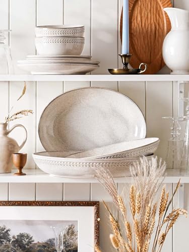 Ceramic Serving Bowls Set of 2 (Birch / S+M)