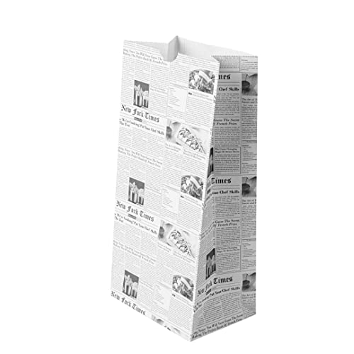Bag Tek 8 Lb Disposable Lunch Bags (8 lb / Newsprint)