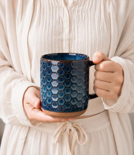 Coffee Mugs Set of 6 (Deep Sea / Set of 6 (16 Ounces))