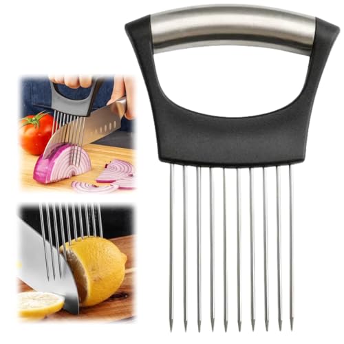 Stainless Steel Onion Slice Holder (1 PCS)