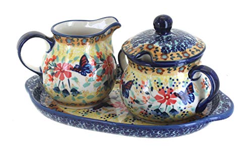 Blue Rose Polish Pottery