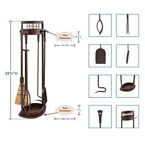 Arts and Crafts Fireplace Set 5