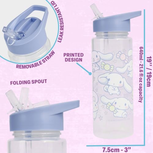 Cinnamoroll Girls Lunch Box 3Pc Set (Light Blue Cinnamoroll)