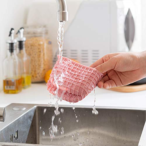 Mini Silicone Oven Mitts Set (Pink)