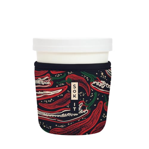 IceCreamSok Insulated Neoprene Cover (Hot Stuff / Fits Tapered Pints)