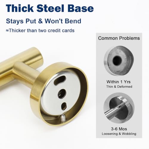Bath Towel Bar (Brushed Gold / 26 Inch)