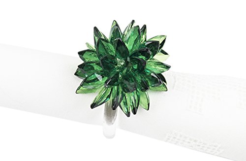 Crystal Design Collection Napkin Rings