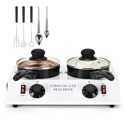 2026 Upgrade Chocolate Melting Pot (Double Pots)