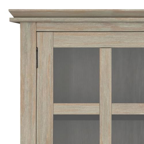 Artisan 38" Wide Solid Wood Cabinet in Distressed Grey (Distressed Grey / 38 inch)