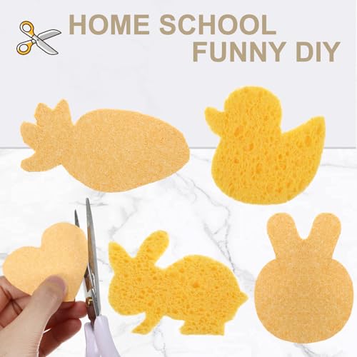 100 Pcs Sponges Bulk Sponges Kitchen Compressed Sponge (100 Count)