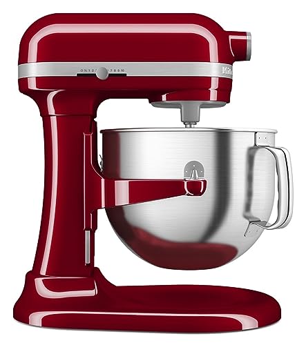 7 Quart Bowl Lift Stand Mixer with Accessories (Empire Red)