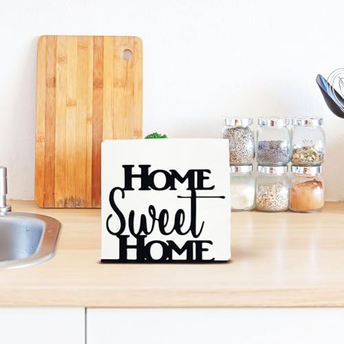 Metal Napkin Holder for Table (Sweet Home)