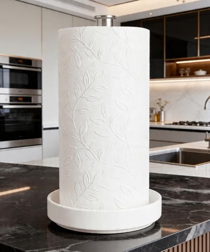 Paper Towel Holder Countertop (Chic Silver)