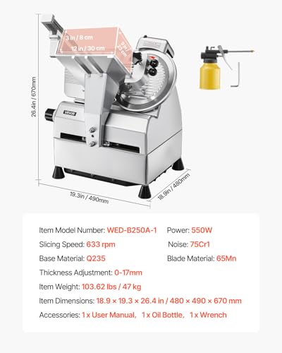 Automatic Meat Slicer (500W)