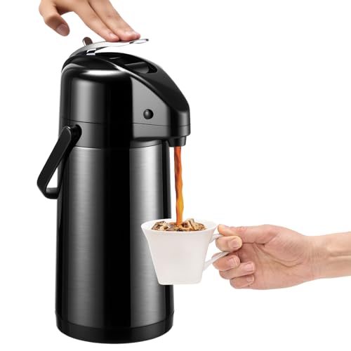 Coffee Dispenser with Pump (Black)