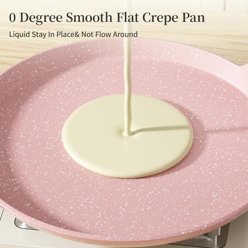 11 Inch Nonstick Crepe Pan (11 Inch / Pink)