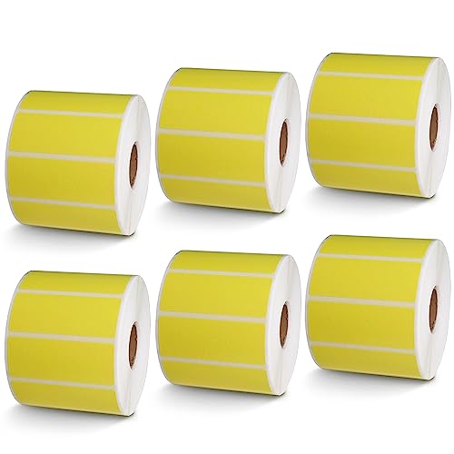 2.5" x 1" 64 mm x 25 mm (6 Count)